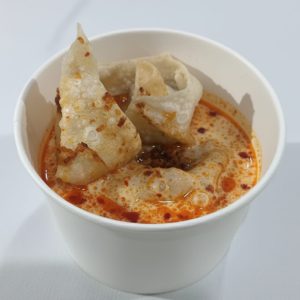 wonton kuah keju creamy
